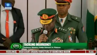 Tackling Insurgency: Military, Civilians Agree To Collaborate