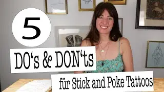 5 Do's & Don'ts beim Handpoke T&auml;towieren