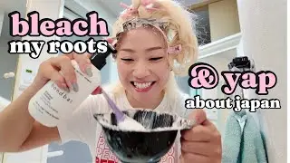 DIY root touch-up & yap about moving to japan | chit-chat