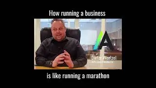 How Running a Business is like Running a Marathon | Dieter Wentzel |  Abinsi Consulting Edmonton, AB