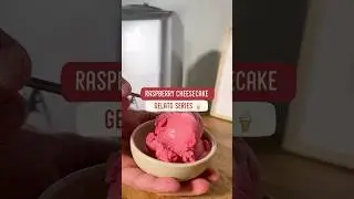 Raspberry Cheesecake | Magimix Gelato Expert and Food Processor Juice Extractor