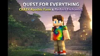 ATM10 Quest For Everything Ep7 | CRAZY Apothic Exp Farm & The SECRET to Perfect Enchanting!