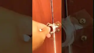 DIY Door Lock Hack | Quick & Easy Home Security Idea 🔒 #Shorts