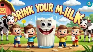 Drink Your Milk Song 🍼 | Fun & Educational Song for Toddlers and Kids