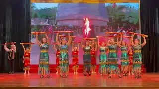 Tiếng chày trên Soóc Bom Bo NS: Xuân Hồng Biên đạo: Kim  Hà Thể hiện: Tốp múa ĐNT Unesco CMN HT HN