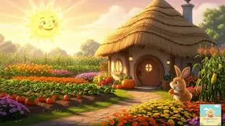 Bunny in the Garden 🌼 | Cute Kids Cartoon | Fun Learning #cartoon #viralvideo #viral #animation 