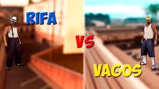 [Samp-Rp.Ru 01] Los Santos Vagos vs Rifa (РП стрелка)