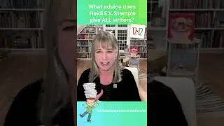 Author Heidi E.Y. Stemple's advice for ALL writers!  #amwriting #booktok #author #writingcommunity
