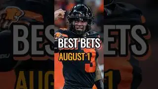 Bet THESE #CFL & #NFL Games Today! 💸 August 1 [#shorts #football #sportsbetting]