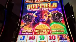 Buffalo Triple Power at Aria Las Vegas #casino #slot #gambling #subscribe