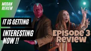 WandaVision Episode 3 Review in Hindi | Elizabeth Olsen, Paul Bettany | Marvel | MoDan Review