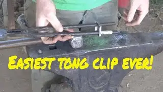 How to make a simple tong clip