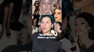 Mob wife look #mobsters #mobwife #1930s #oldmoneylook #oldmoneyaesthetic #oldmoney #makeuplook