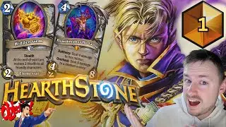 I can't stop playing overheal priest... (Hearthstone: Perils in Paradise)