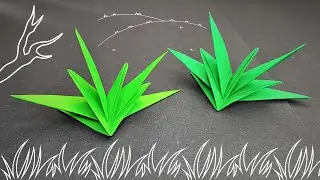 5 Essential Origami Tips to Make REALISTIC Paper Grass