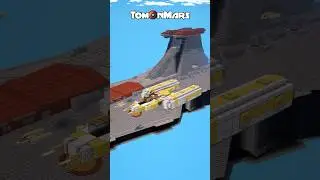 Star Wars in Minecraft | BTL-B Y-wing Starfighter (Clone Wars) #minecraft #starwars