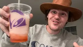 Обзор замороженной газировки со вкусом клубники и ванили Taco Bell