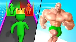 Giant Rush | Muscle Rush / All Level Gameplay: Android,iOS