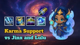 First Strike Karma Support Gameplay | S Rating & 18 Assists | Wild Rift