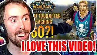 Asmongold Reacts To What to Do After Hitting 60?! (Classic WoW) - Platinum Wow