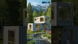 From Empty Land to a Container House &mdash; Would You Live Here? Designed by AI