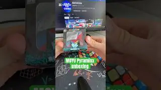 MOYU MEILONG V2 PYRAMINX UNBOXING&hellip;. Hope you like it😁😉 #rubikscube #sidcuber #cubing #speedcubing