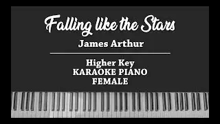 Falling like the Stars (FEMALE PIANO INSTRUMENTAL KARAOKE COVER) James Arthur