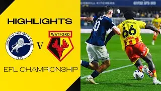 Millwall 1-0 Watford | Short Highlights