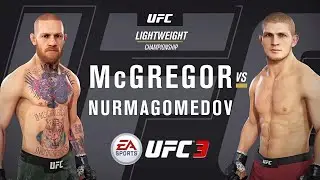 UFC 3 Conor McGregor vs Khabib Nurmagomedov - Gameplay PS4
