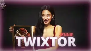 TWIXTOR 4K JENNIE AT GOLDEN DISC AWARD | JENNIE EDITING CLIPS 🖇️