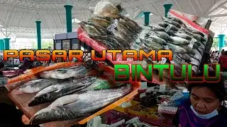 PASAR TAMU & PASAR UTAMA BINTULU || MEMBELI LAUK SEBELUM BALIK MIRI