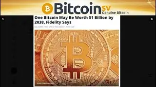 Новости: Fidelity прогнозирует, что к 2038 году стоимость одного #Bitcoin будет составлять 1 милл...
