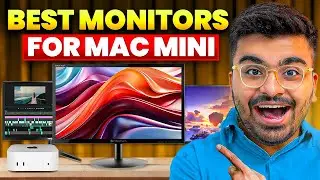 7 Best Monitors For Mac Mini M4 | Monitor for Mac Mini M4 Under 10,000 | Best Monitors for Macbook!