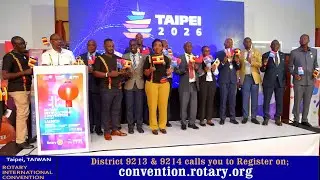 Road to Taipei 2026 Launched as 2 Districts Rotarians get cautioned on effects of Late Registration.