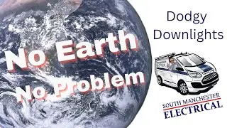 No Earth No Problem - Wiring 230v downlights without an earth