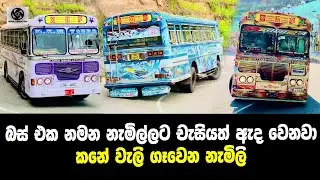 Sri lanka 18 bends buses stunt