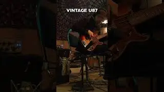 KIWARA AUDIO KA-87 VS Vintage U87 - Bass #kiwaraaudio #timelesssound #microphone