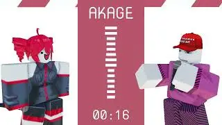 로블록스로 만든 AKAGE #로블록스 #아카게 #테토