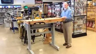 Motorized Woodworking Bench