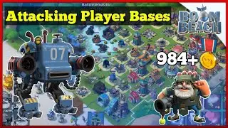 Attacking Player Bases with Mechs and Bombardiers #80 | Boom Beach