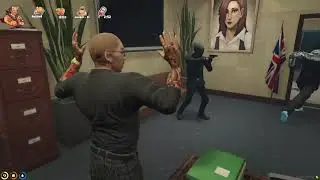 CB Comms in Action at the Courthouse || NoPixel GTA RP