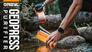 GEOPRESS Water Purifier Filter (Clean Water, Anywhere in the World)