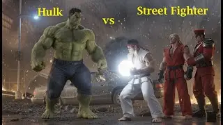 WHAT IF HULK SMASHED STREET FIGHTER? 🤯 10 Insane AI Fusion Forms (Ryu, Ken, Blanka)