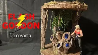 Flash Gordon diorama - inspired from the 1980 movie.