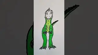 #jurassicworld #dinosaur #giganotosaurus #joker #dessin