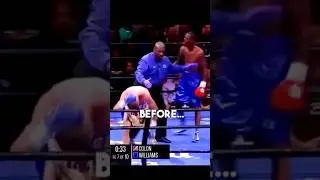 The illegal punch that was heard around the world #boxing #combatsport