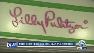 Style icon Lilly Pulitzer dies