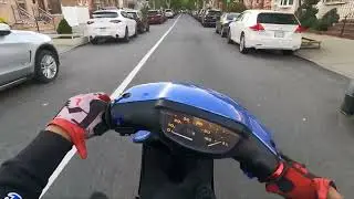 Honda Dio 70cc polini wheelie