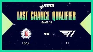 LGD.Y vs T1 | Last Chance Qualifier Day6 | 09.14 | 2024 아시아 스타 챌린저스 인비테이셔널