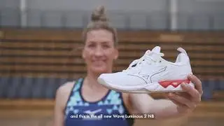 Wave Luminous 2 NB - Mizuno Netball Shoes Ft Karla Pretorius